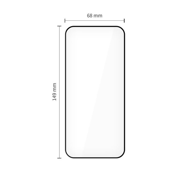 Kaljeno steklo Quick Set+ 2-PACK za iPhone 13 / 13 Pro / 14 / 16E / 17E, črna, Tech-Protect