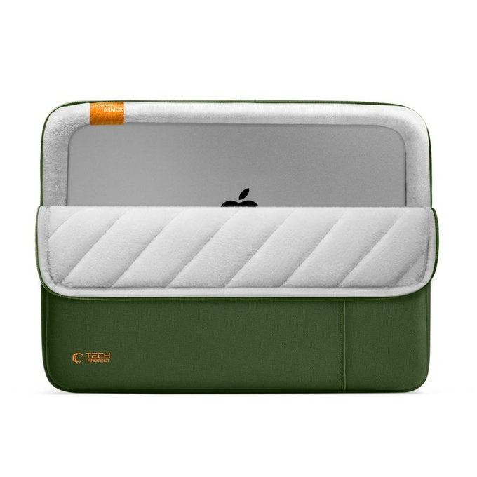 Ovitek za prenosnik Defender 15-16, Army Green, Tech-Protect