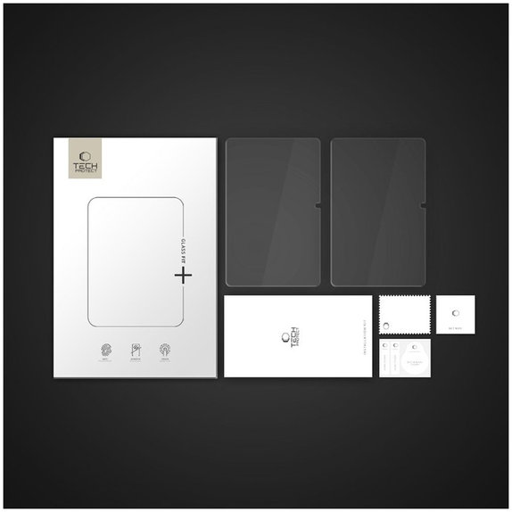Kaljeno steklo Glass Fit+ 2-PACK za Xiaomi Redmi Pad 2 / SE 11.0, prozorna, Tech-Protect