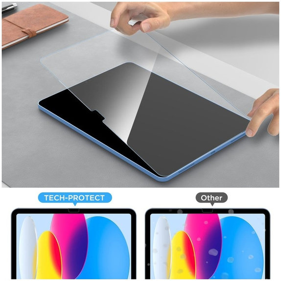 Kaljeno steklo Glass Fit+ 2-PACK za Xiaomi Redmi Pad 2 / SE 11.0, prozorna, Tech-Protect