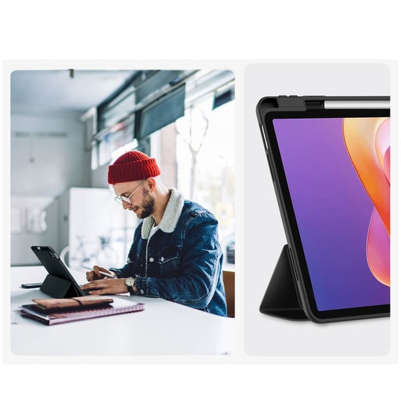 Ovitek Sc Pen za Xiaomi Redmi Pad 2 11.0, črna, Tech-Protect