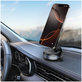 Avtomobilski nosilec N60 Magnetic MagSafe Windshield & Dashboard, črna, Tech-Protect