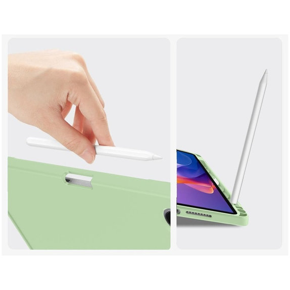 Ovitek Sc Pen za Xiaomi Redmi Pad 2 11.0 Matcha Green, Tech-Protect