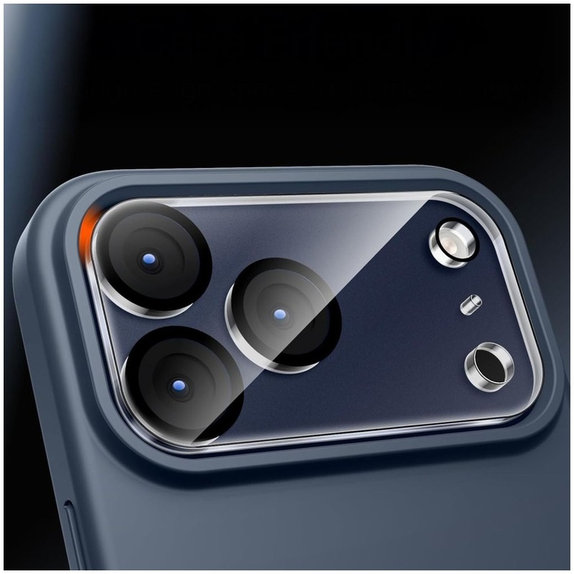 Zaščita kamere Cam Fit+ za iPhone 17 Pro, prozorna, Tech-Protect