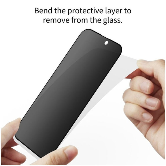 Privacy kaljeno steklo Glass Spy+ 2-PACK za iPhone 16 Pro / 17 / 17 Pro, privacy, Tech-Protect