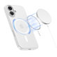 Ovitek MagSlim MagSafe za iPhone 17, Matte/White, Tech-Protect