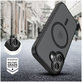 Ovitek MagMat MagSafe za iPhone 17, Matte Black, Tech-Protect
