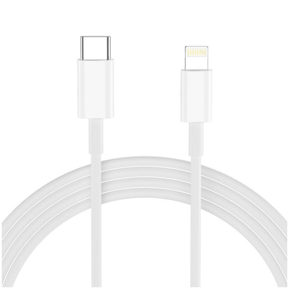 Omrežni polnilnik NCA30 2-PORT PD 30W / QC3.0 + Lightning Cable, bela, Tech-Protect