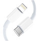 Omrežni polnilnik NCA30 2-PORT PD 30W / QC3.0 + Lightning Cable, bela, Tech-Protect