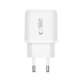 Omrežni polnilnik NCA20 2-PORT PD 20W / QC3.0, bela, Tech-Protect