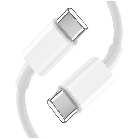 Omrežni polnilnik NCA20 2-PORT PD 20W / QC3.0 + USB-C Cable, bela, Tech-Protect
