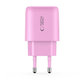 Omrežni polnilnik NCA20 2-PORT PD 20W / QC3.0, Baby Pink, Tech-Protect
