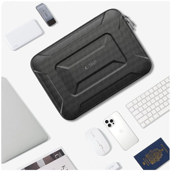 Ovitek za prenosnik Ranger-X Tactical 13-14, črna, Tech-Protect
