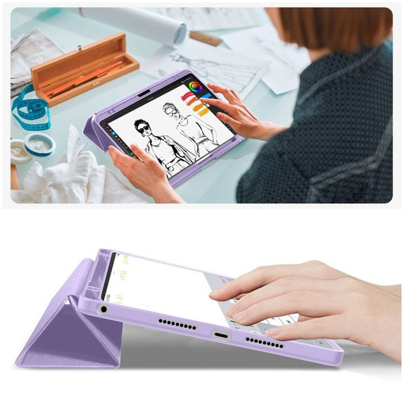 Ovitek Sc Pen za Lenovo Idea Tab / K11 Gen 2 11.0 TB-336, vijolična, Tech-Protect