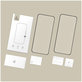 Kaljeno steklo Glass Fit+ 2-PACK za Motorola Edge 50 Neo / 60 Neo, črna, Tech-Protect