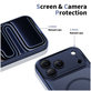 Ovitek MagPeak MagSafe CC za iPhone 17 Pro, Matte Deep Blue, Tech-Protect