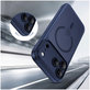 Ovitek MagPeak MagSafe CC za iPhone 17 Pro, Matte Deep Blue, Tech-Protect