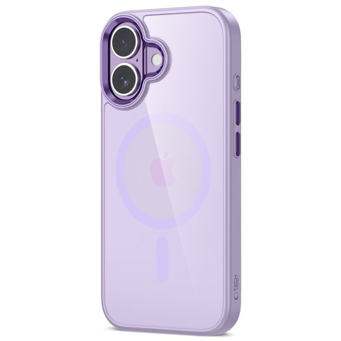 Ovitek MagMat MagSafe za iPhone 17, Lavender/Clear, Tech-Protect