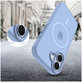 Ovitek MagMat MagSafe za iPhone 17, Matte Mist Blue, Tech-Protect