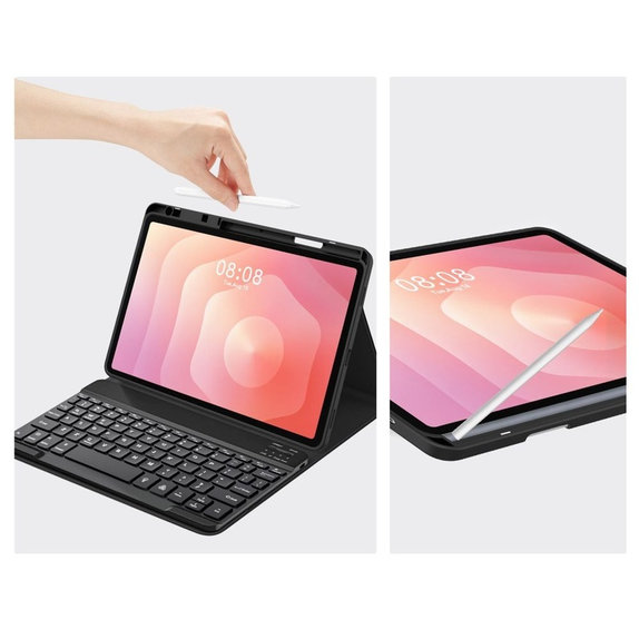 Ovitek Sc Pen + Keyboard za Samsung Tab S11 11.0 X730 / X736B, črna, Tech-Protect