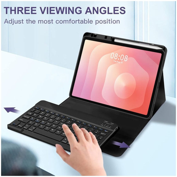 Ovitek Sc Pen + Keyboard za Samsung Tab S11 11.0 X730 / X736B, črna, Tech-Protect
