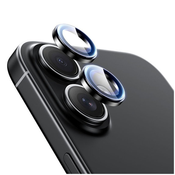 Zaščita kamere Camring Fit+ za Xiaomi Poco M8 Pro / Redmi Note 15 Pro 5G / 15 Pro+ Plus 5G, črna, Tech-Protect