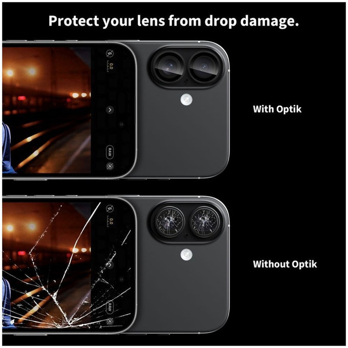 Zaščita kamere Camring Fit+ za Xiaomi Poco M8 Pro / Redmi Note 15 Pro 5G / 15 Pro+ Plus 5G, črna, Tech-Protect