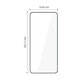 Kaljeno steklo Quick Set+ 2-Pack za Samsung S26 Ultra, Black, Tech-Protect