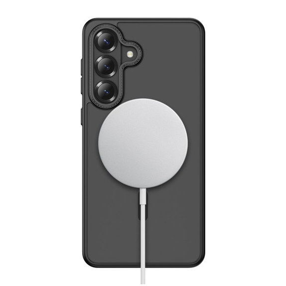 Ovitek Magcam MagSafe za Samsung S26, Matte Black, Tech-Protect
