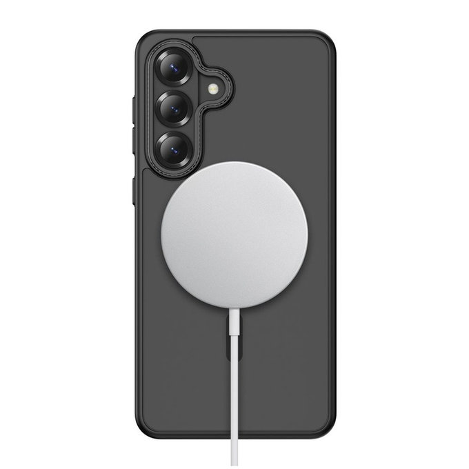 Ovitek Magcam MagSafe za Samsung S26, Matte Black, Tech-Protect