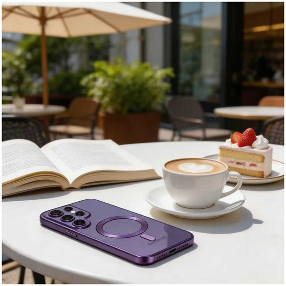 Ovitek MagFlex MagSafe za Samsung S26 Ultra, Cobalt Violet, Tech-Protect