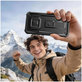 Ovitek Kevlar Cam+ z 2 sprednjima okvirjema za Xiaomi Redmi Note 15 Pro 5G, črna, Tech-Protect