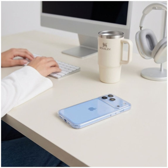 Etui FlexAir Hybrid za iPhone 17 Pro / 18 Pro, Clear, Tech-Protect