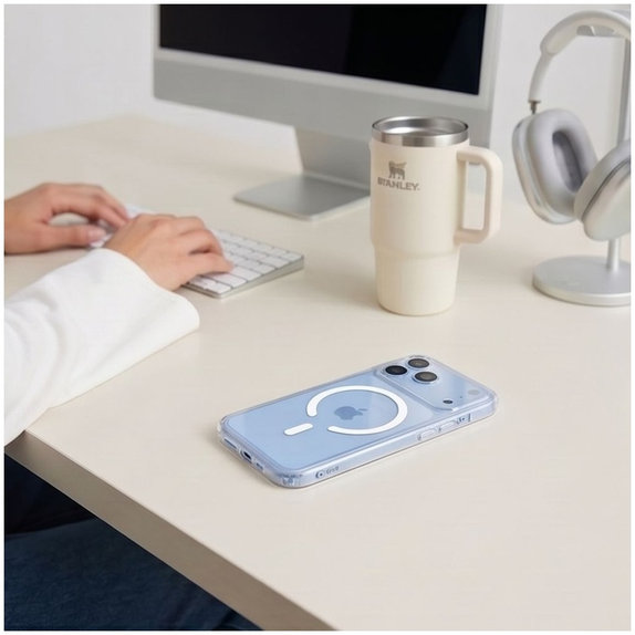 Zaščitni ovitek FlexAir Hybrid MagSafe za iPhone 17 Pro / 18 Pro, číre, Tech-Protect