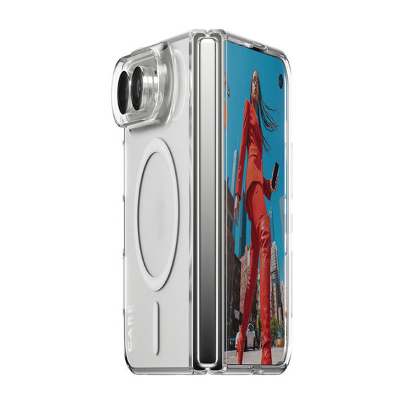 Ovitek SL1M z MagSafe za iPhone Duo, Prozoren, PanzerGlass