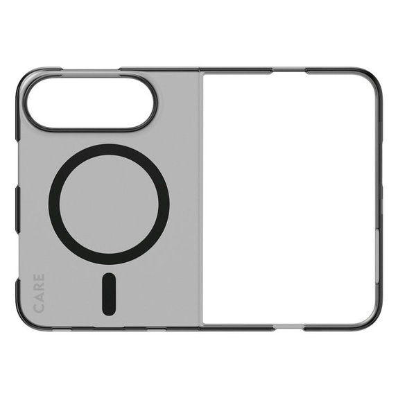 Ovitek SL1M Smokey s črnim MagSafe za iPhone Duo, PanzerGlass