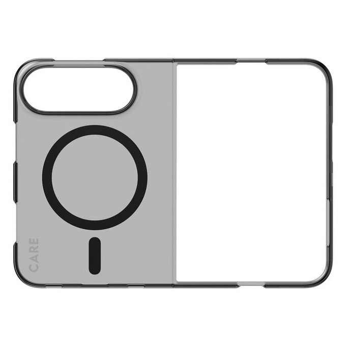 Ovitek SL1M Smokey s črnim MagSafe za iPhone Duo, PanzerGlass