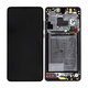 Huawei Mate 20 - LCD zaslon + steklo na dotik + okvir + baterija (Black) - 02352ETG Genuine Service Pack