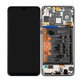 Huawei P30 Lite (2020) - LCD zaslon + steklo na dotik + okvir + baterija (Midnight Black) - 02353FPX, 02353DQU Genuine Service Pack