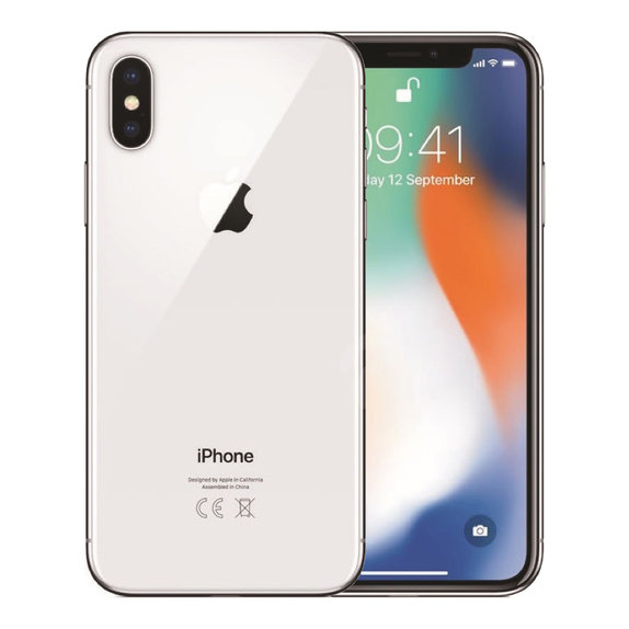 Apple iPhone X Silver 64GB B Prenovljen