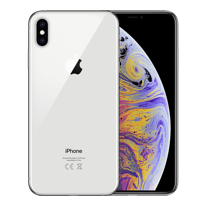 Apple iPhone XS Max Silver 256GB B Prenovljen