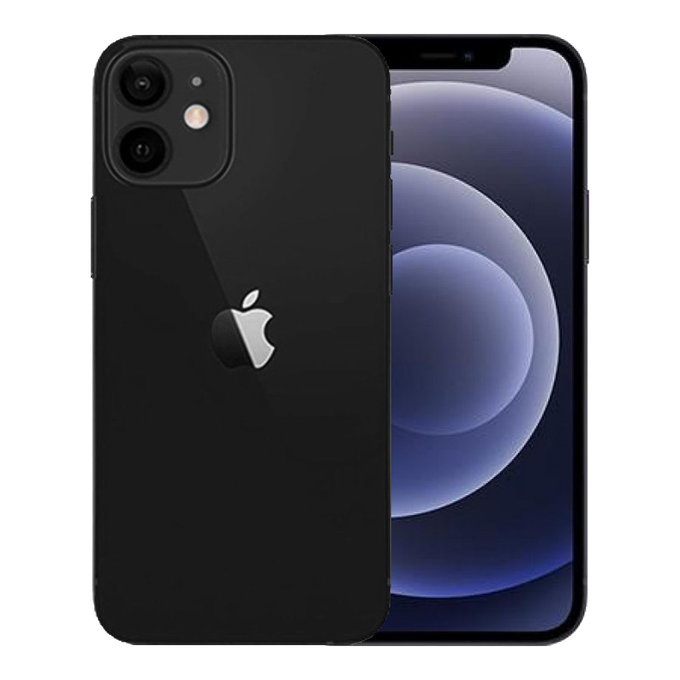 Apple iPhone 12 Mini Black 256GB A+ Prenovljen