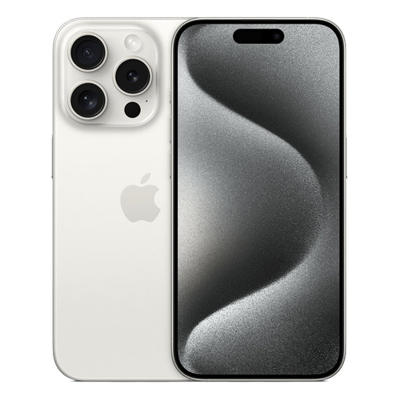 Apple iPhone 15 Pro White Titanium 512GB A+ Prenovljen