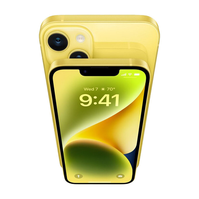 Apple iPhone 14 Yellow 256GB A Prenovljen