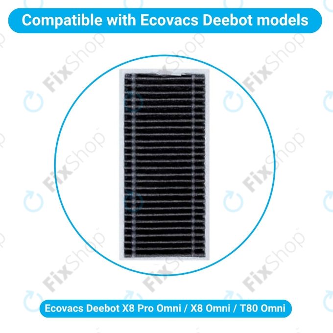 Ecovacs X8 Pro Omni, X8 Omni, T80 Omni - Filter za prah