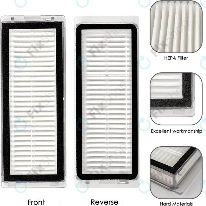 HEPA filter, 2 kos za Xiaomi Dreame L20 Ultra, X20 Pro, X20 Pro Plus