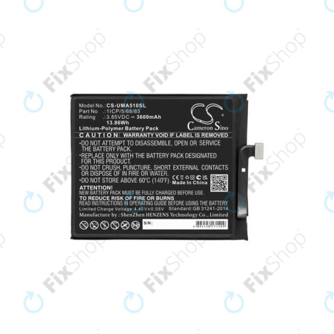 Umidigi A5 Pro - Baterija 1ICP/5/68/83 3600mAh HQ