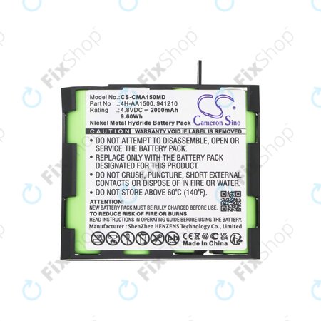 Baterija za Compex MI-Fitness, 2000mAh, Ni-MH, 4.8V, 941213, HQ