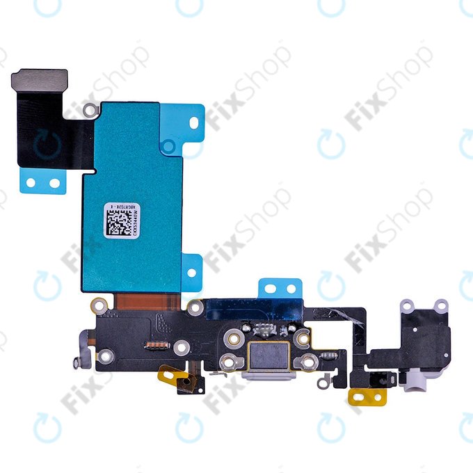 Apple iPhone 6S Plus - konektor za polnjenje + Flex kabel (Space Gray)