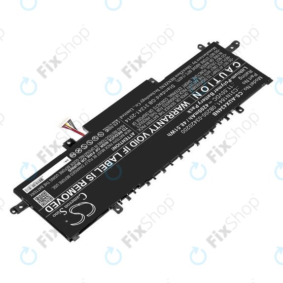 Baterija za Asus ZenBook 14, Flip 14, 4200mAh, Li-Pol, 11.55V, C31N1841, HQ